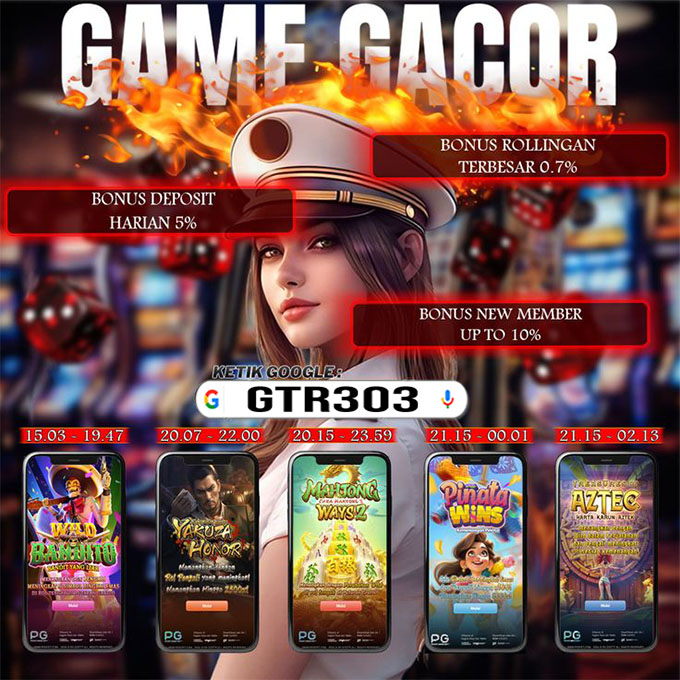 GTR303 : Link Login Situs Slot Deposit Qris 5000 Gacor Gampang Menang Setiap Hari